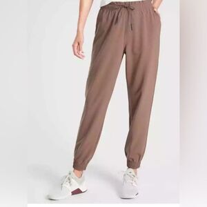 Athleta Metropolis Jogger Primatwill Mineral Brown Size 12